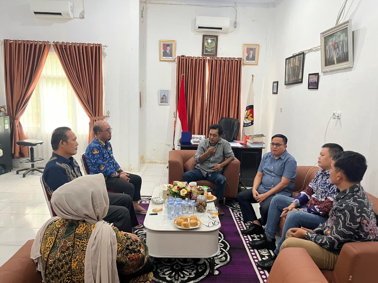 Kunjungan Kerja Anggota KPU Provinsi Bengkulu Bapak Emex Verzoni